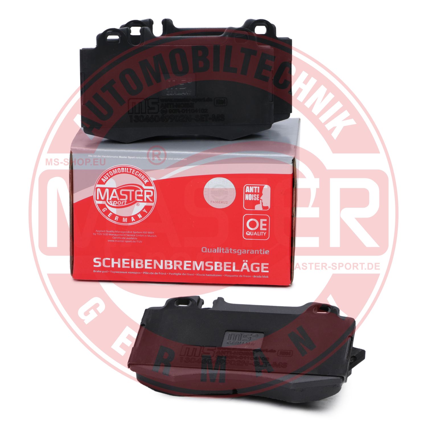 Placute frana MASTERSPORT GERMANY 13046049902N-SET-MS